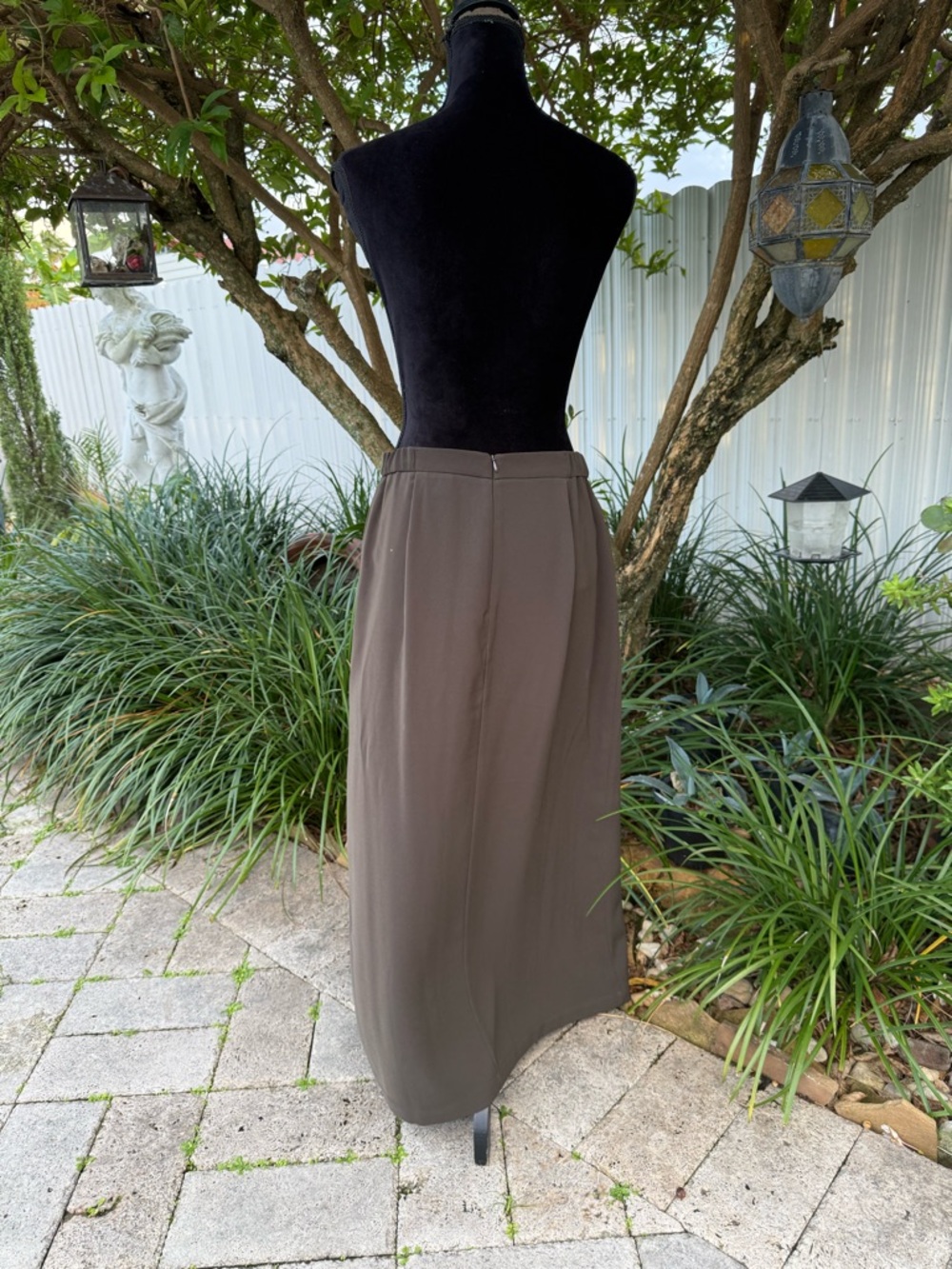 Chico's Brown Maxi Skirt - Sleek Long Silhouette